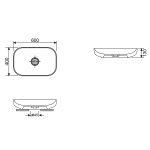 Акционный набор 2 в 1: раковины 2 шт Croquis 150303001