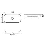 Promotional set 2 in 1: sinks 2 pcs Croquis 150310001