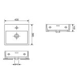 Zestaw promocyjny 2 w 1: umywalki 2 szt Graceful Pro 150901001