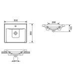 Promotional set 2 in 1: sinks 2 pcs FreeDom 151102001