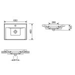 Promotional set 2 in 1: sinks 2 pcs FreeDom 151104001