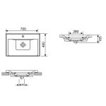 Promotional set 2 in 1: sinks 2 pcs FreeDom 151105001