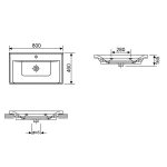 Zestaw promocyjny 2 w 1: umywalki 2 szt FreeDom 151106001